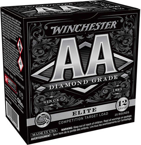 Winchester AA Diamond Grade 12 Gauge 2.75" #7 1 1/8 Oz 1300 fps 25 Rounds